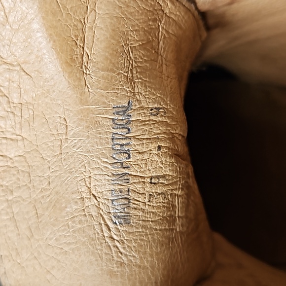 Brown leather lace up shoes - Picture 3 of 8